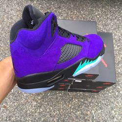 Jordan 5 Retro Alternate Grape‼️🔥