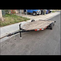 Flat Bed Trailer