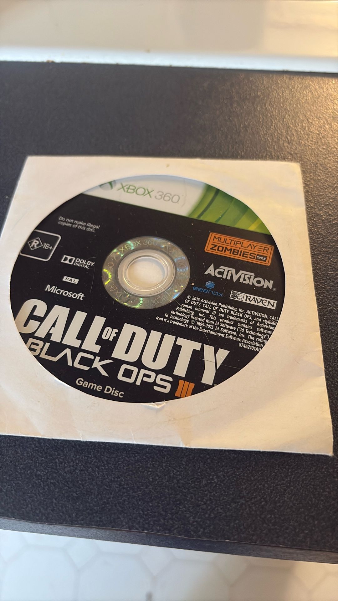 Call Of Duty 3 Black Ops