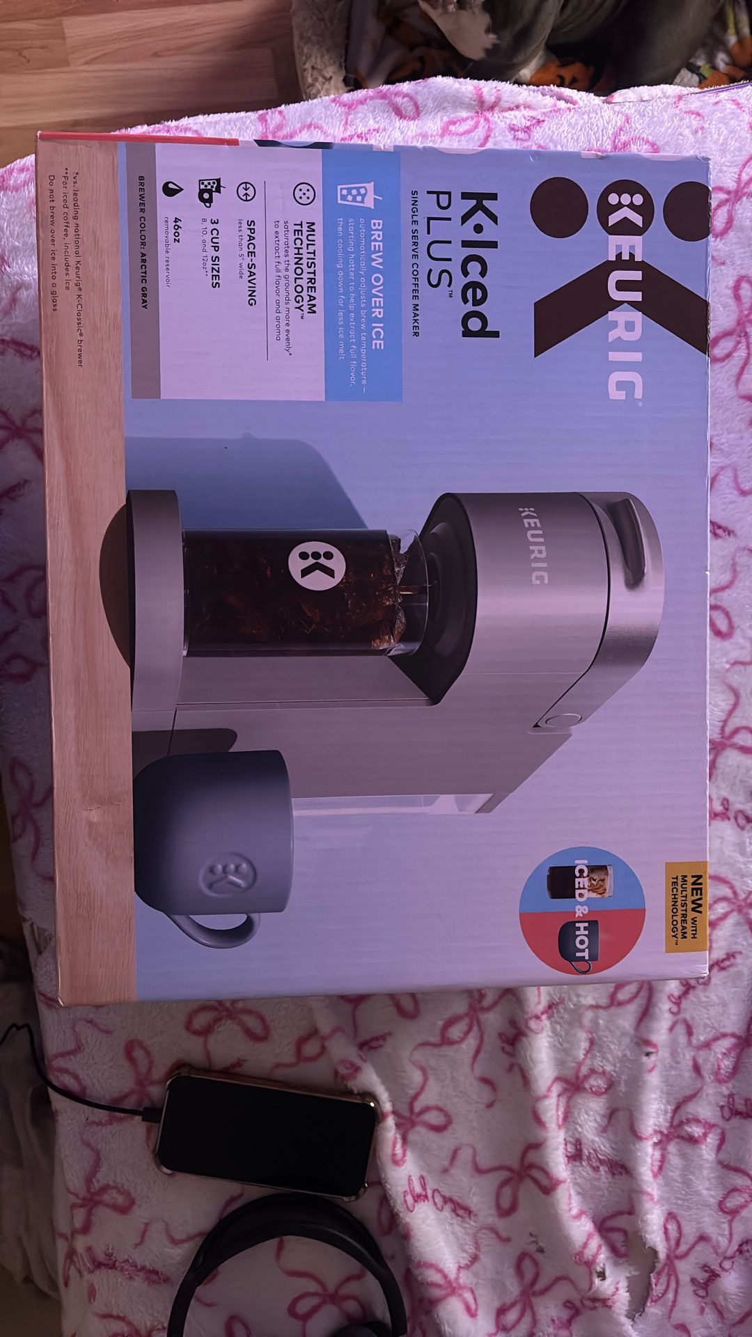 Craig K ice plus single serve coffee maker