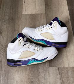 Jordan 5 grape size 9.5