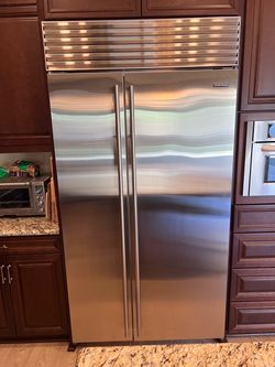 Sub-Zero Built-In Side-by-Side Refrigerator