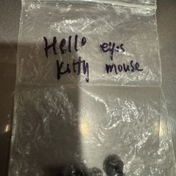 Hello Kitty Stuffed Animal Eyes And Noses  Replacement