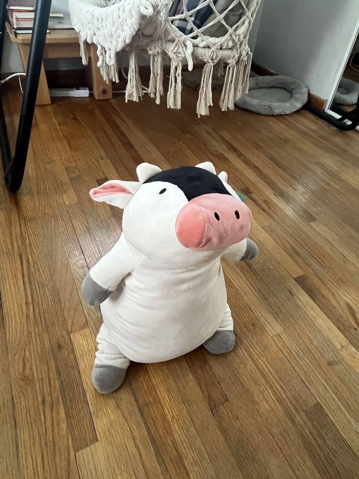 Weighted Plush Cow