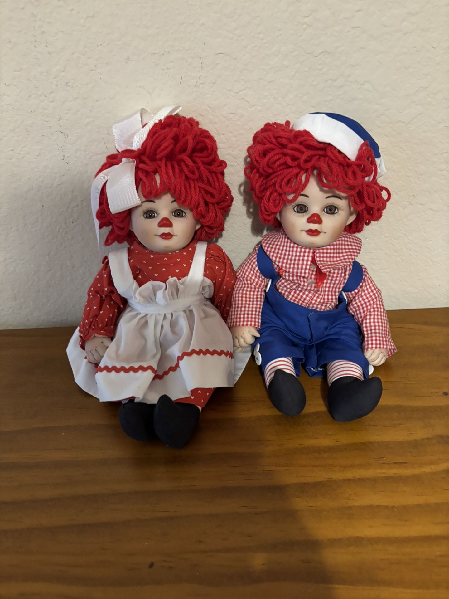 Raggedy Ann and Andy Dolls