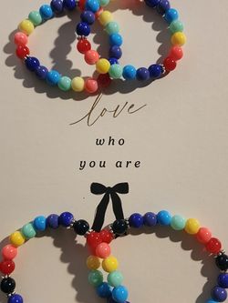 Colorful Glass Bracelet Sets