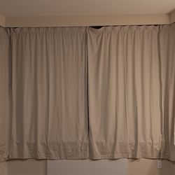 🪟 PANELSBURG Warm Beige Blackout Curtains – 52"×84" – Set of 4 Panels