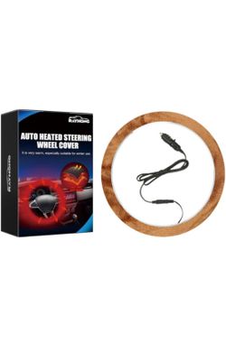 Heated Heated Steering Wheel Cover 12V