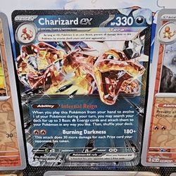 Charizard EX Tera Complete Holofoil Bundle (Pokemon Tcg)