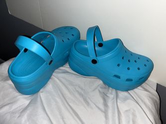  Platform Crocs 
