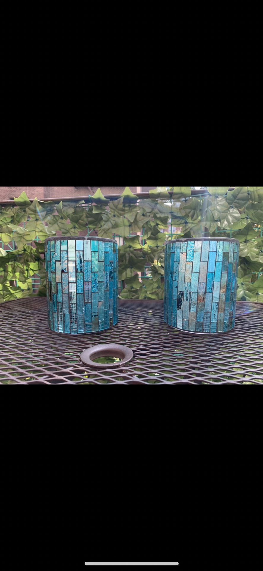 Brand New Candle Holder And New Glass Vase