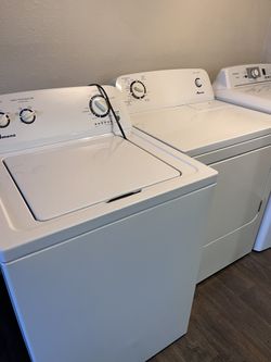 Amanna washer and dryer great set working Great Delivery&instalation available Great set