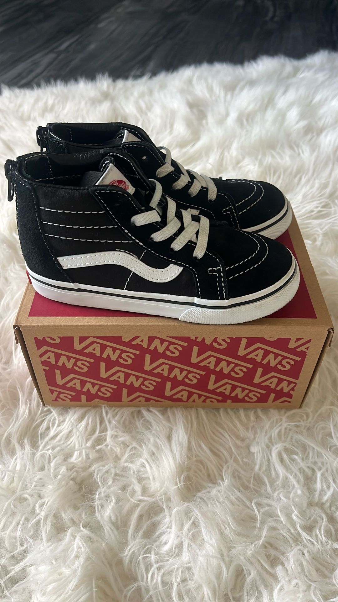 Vans Sk8-Hi Zip Toddler Size 10