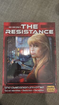 The resistance card game new in box