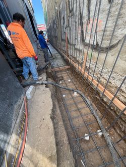 Concrete pumping