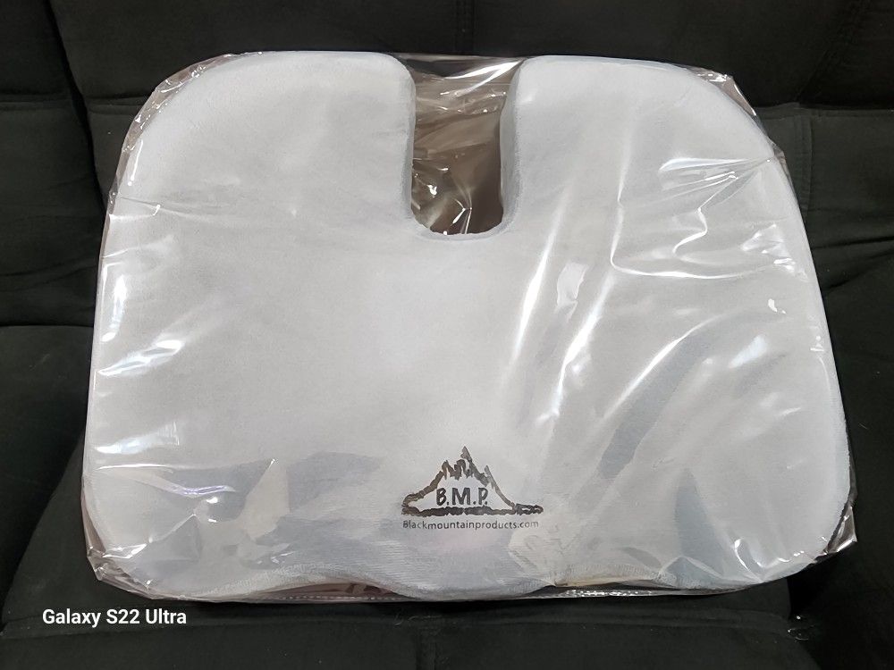 Black Mountain Products Grey Seat Support Pillow
