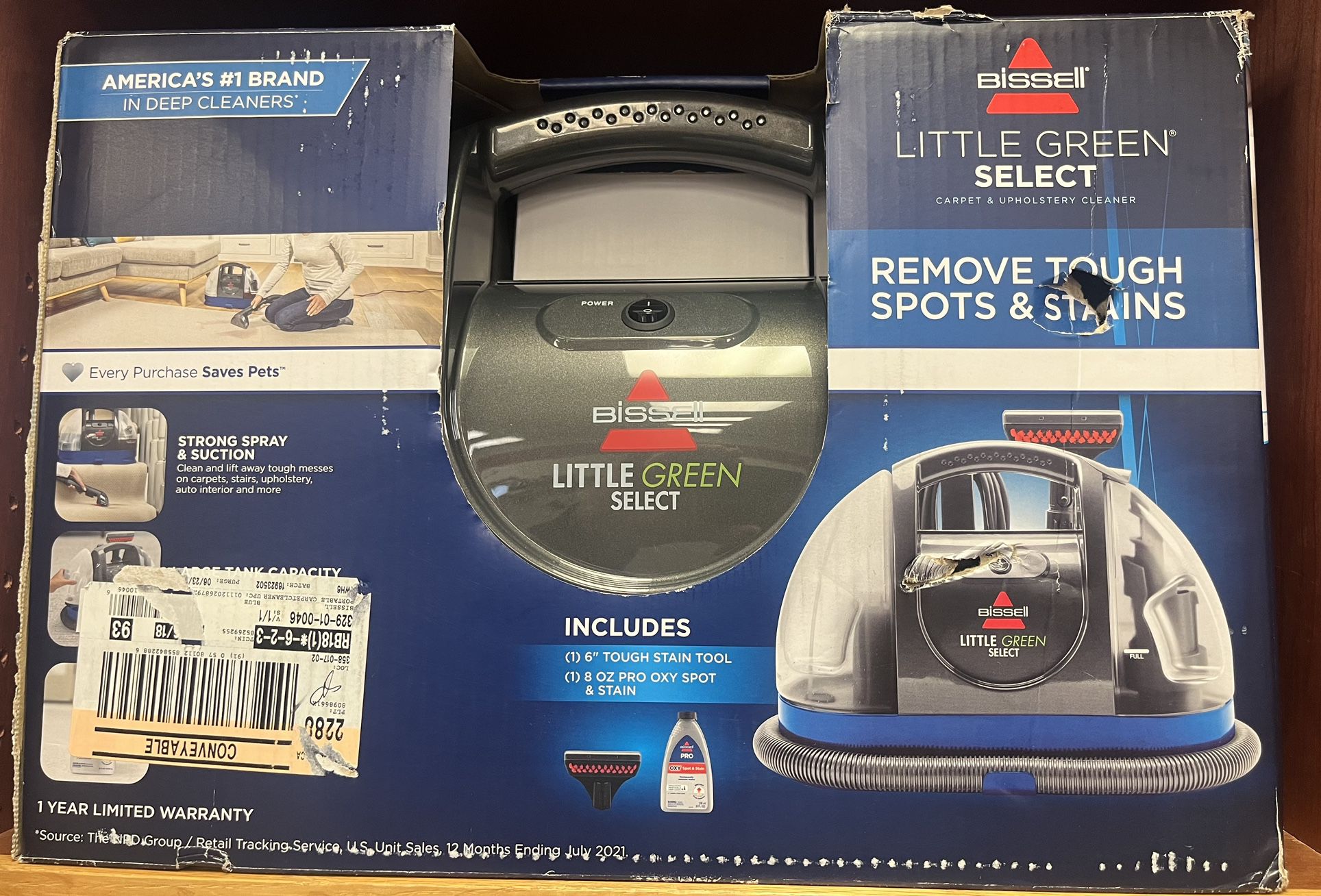 Bissell Little Green Select Steam Cleaner