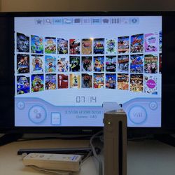 Nintendo Wii With Games Included