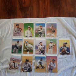 12 United States Post Office Autographed Baseball Postcards 
