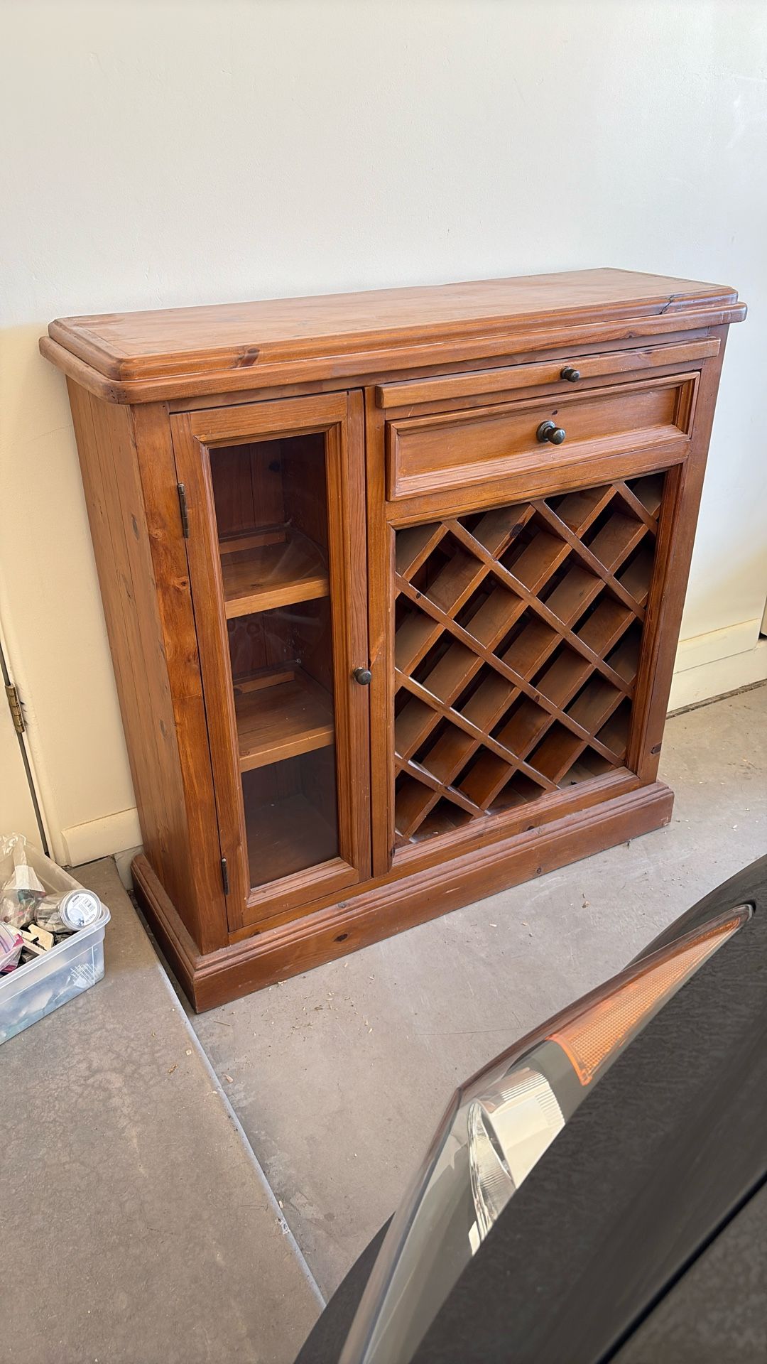 Wood Wine Cabinet