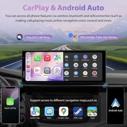 CARPURIDE W903S3 9.3 Inch HD Wireless Carplay & Android Auto Screen, 4K Screen 