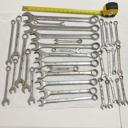 Set 34 de llaves usadas  para mecanicos