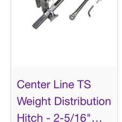 Husky Weight Distribution Hitch 