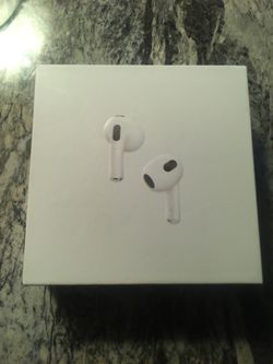 Real AirPods 3rd generation designed by appl
