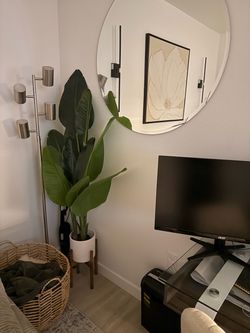 Large Round Mirror