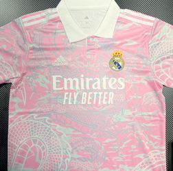 Pink Real Madrid Jersey
