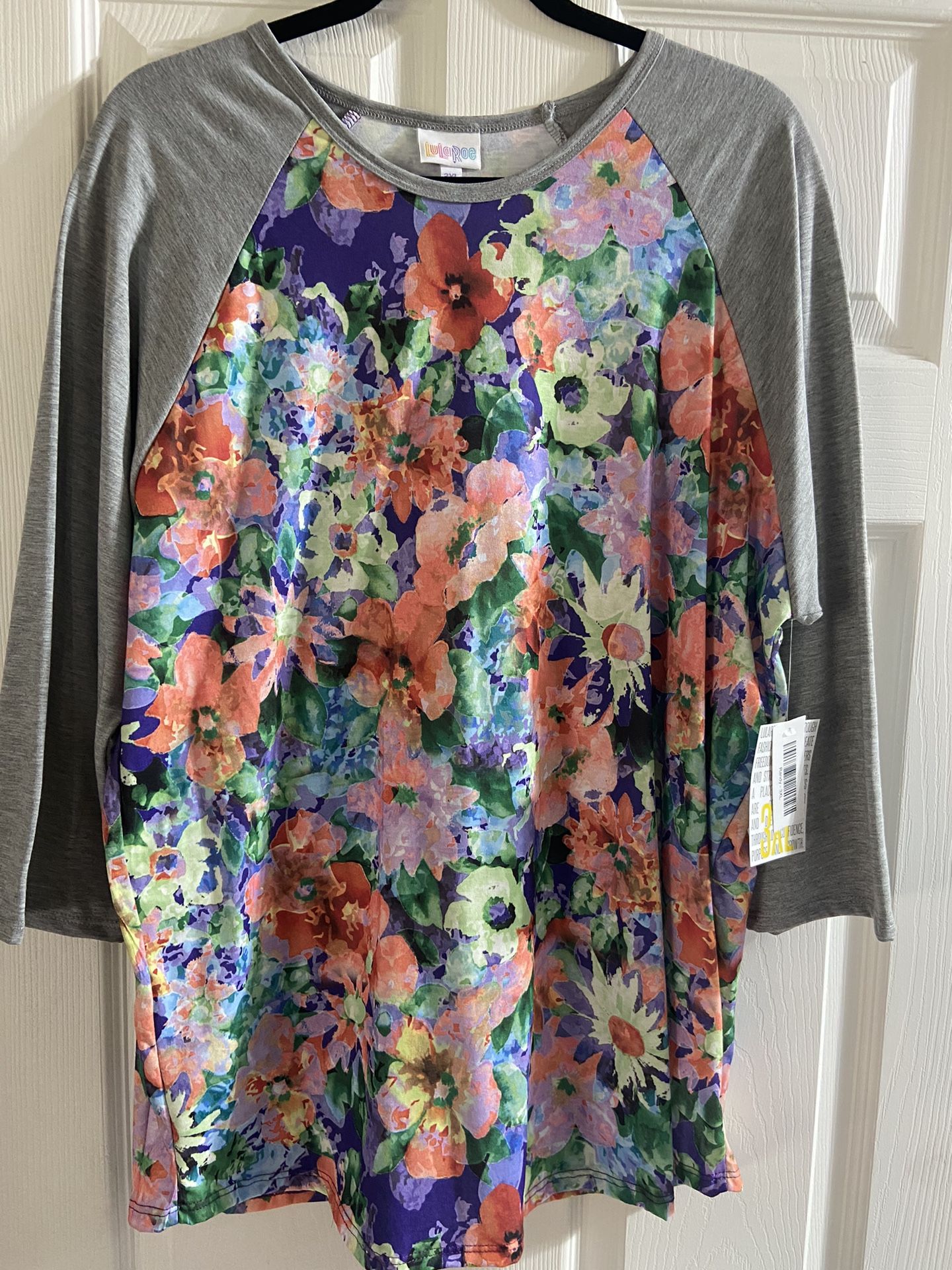 New Lularoe Randy, Size 3XL - 3/4 in sleeves