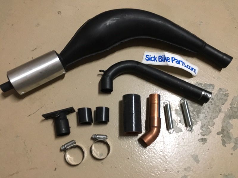 SBP Expansion Chamber for 66cc 80cc motorized bicycle - make an offer