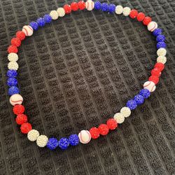 Baseball Bling Necklaces 