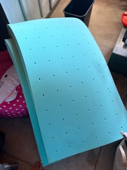 Memory foam mattress topper