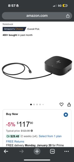 HP USB-C Dock G5 *brand new*
