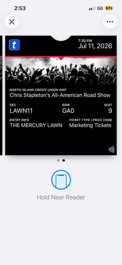 Chris Stapleton Tickets on Saturday July 11th