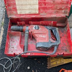 Hilti te56 Hammer chipper drill works