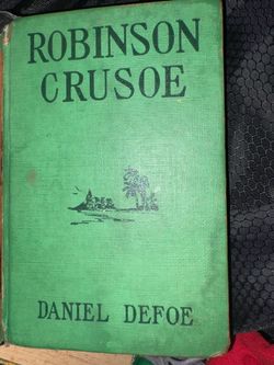 Robinson Crusoe Daniel Defoe Hardcover Grosset & Dunlap Illustrated