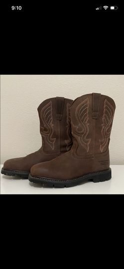 New Cody James Steel Toe Work Boots, size 10EE