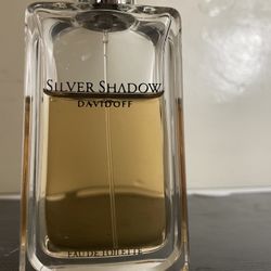 Silver Shadow by Davidoff Cologne for Men 3.4oz Eau de Toilette Spray NO BOX