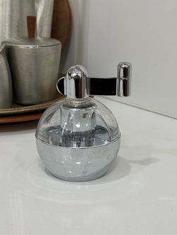 Vintage Olde Thompson Nutmeg Twister Chrome Acrylic Nutmeg Grinder Mill