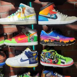Custom Shoes Nike Adidas Jordan Vans Etc