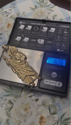 10k San Judas Pendant