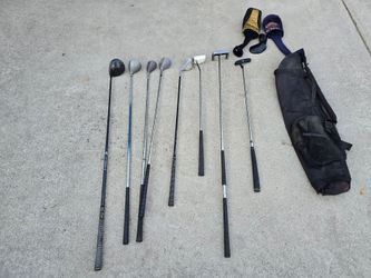 Assorted Golf Clubs