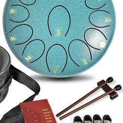 Steel Tongue Drum Zen Yoga Gift, Tongue Drum for Peace & Meditation