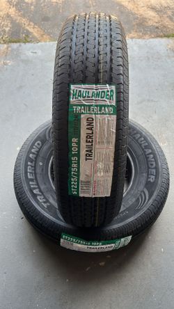 ST225/75R15 Haulander Trailerland ST225/75R15 10PR Trailer Tires with free Installation