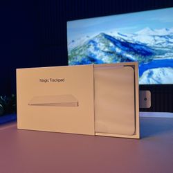 Apple Magic Trackpad – White Multi-Touch Surface, Wireless & Rechargeable