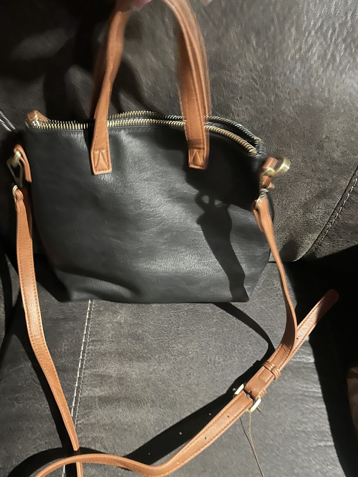 Medium tote bag Valentina .all leather like new