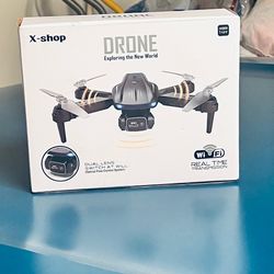 Brand new Drone with REAL WIFI TRANSMISSION Camera 1080P HD, FPV Drones with 2 Batteries,