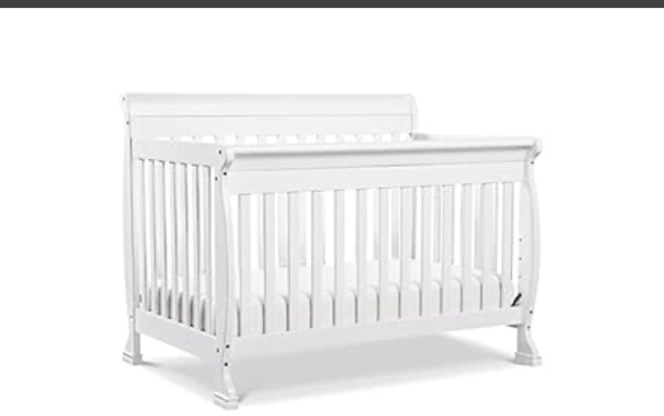 DaVinci Kalani 4-in-1 Convertible Crib in White, Greenguard Gold Certified